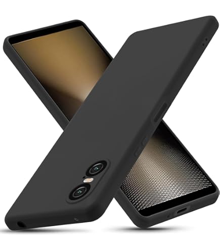 SONY Xperia ブラック ケース付き　XQ-ES44 Amazon.co.jp: aiitiluo For Xperia 10 VI 用 ケース シリコン SO-52E